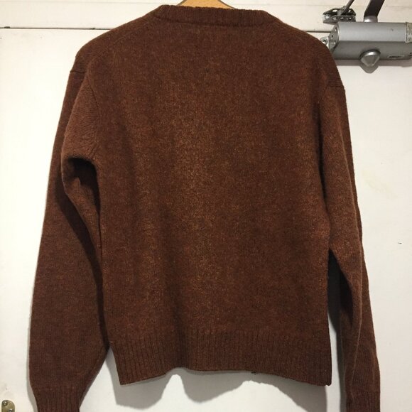 VINTAGE LEO CHEVALIER DESIGN LE COLLECTION KNIT WOOL SEWATERS SIZE M - Picture 4 of 11